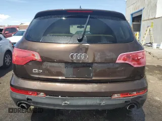 2013 Audi Q7 3.0T Premium Plus with VIN WA1LGBFE7DD002506, listed as a Copart auction lot 53583725 with 125,329 mi miles and Salvage Title. Bid and sale history available at carsss.com. Image 6.