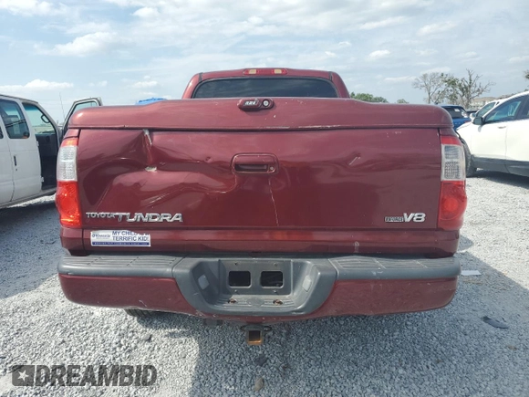 2005 Toyota Tundra Limited z VIN 5TBET38145S464658, wystawiony jako Copart lot #53879835 z przebiegiem 190 038 mil mil oraz Szkoda całkowita • Salvage title. Historia ofert i sprzedaży dostępna na DreamBid. Obrazek 6.