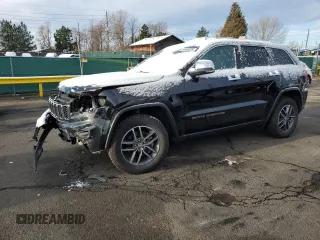 2018 Jeep Grand Cherokee Limited z VIN 1C4RJEBG6JC402701, wystawiony jako Copart lot #51462325 z przebiegiem 137 580 mil mil oraz Szkoda całkowita • Salvage title. Historia ofert i sprzedaży dostępna na DreamBid. Obrazek 1.