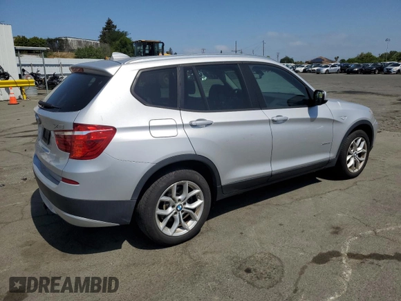 2013 BMW X3 xDrive35i with VIN 5UXWX7C54DL978932, listed as a Copart auction lot 54761135 with 59,042 mi miles and Salvage Title. Bid and sale history available at DreamBid. Image 3.