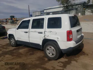2014 Jeep Patriot Sport with VIN 1C4NJPBB9ED912846, listed as a Copart auction lot 58866985 with 191,195 mi miles and Salvage title. Bid and sale history available at DreamBid. Image 2.