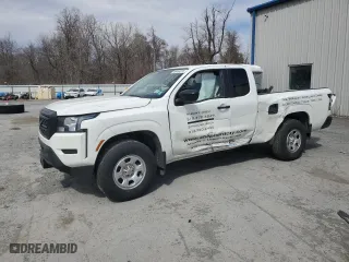 2022 Nissan Frontier S with VIN 1N6ED1CM5NN623040, listed as a Copart auction lot 49469315 with 57,510 mi miles and Salvage Title. Bid and sale history available at carsss.com. Image 1.