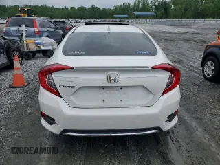 2020 Honda Civic Sedan EX with VIN 19XFC1F30LE010788, listed as a Copart auction lot 48169585 with 78,030 mi miles and Salvage Title. Bid and sale history available at carsss.com. Image 6.