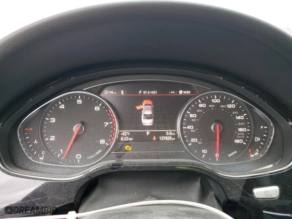 2013 Audi A8 L 3.0L with VIN WAURGAFD0DN000783, listed as a Copart auction lot 51655905 with 137,825 mi miles and Salvage Title. Bid and sale history available at carsss.com. Image 9.