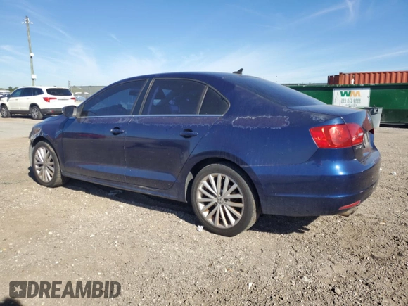 2012 Volkswagen Jetta Sedan SEL w/Sunroof with VIN 3VWLX7AJ8CM322084, listed as a Copart auction lot 48155525 with 192,992 mi miles and Salvage Title. Bid and sale history available at carsss.com. Image 2.