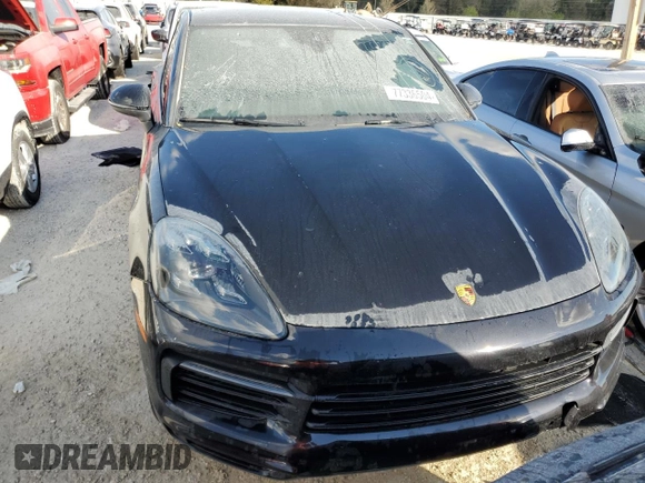 2021 Porsche Cayenne with VIN WP1BA2AY1MDA42096, listed as a Copart auction lot 77336504 with Not provided miles and Non repairable. Bid and sale history available at DreamBid. Image 5.