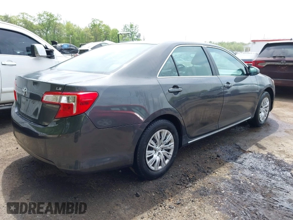 2012 Toyota Camry L with VIN 4T4BF1FK9CR266332, listed as a IAAI auction lot 42096660 with 106,150 mi miles. Bid and sale history available at carsss.com. Image 4.