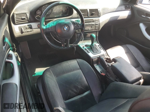 2001 BMW 3 Series 325Ci with VIN WBABS33451JY50461, listed as a Copart auction lot 62185615 with Not provided miles and Salvage title. Bid and sale history available at DreamBid. Image 8.