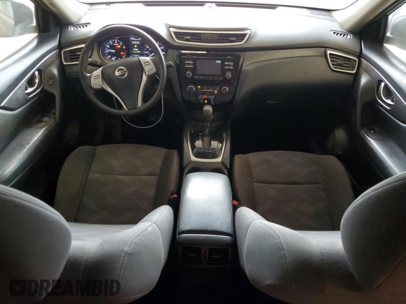 2016 Nissan Rogue S with VIN KNMAT2MT9GP661720, listed as a Copart auction lot 53524675 with 93,111 mi miles and Salvage Title. Bid and sale history available at DreamBid. Image 8.