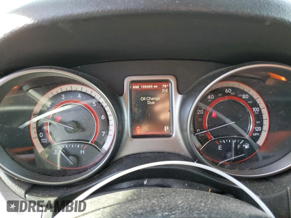 2017 Dodge Journey Crossroad Plus with VIN 3C4PDDGG2HT540784, listed as a Copart auction lot 49338505 with 189,465 mi miles and Salvage title. Bid and sale history available at DreamBid. Image 9.