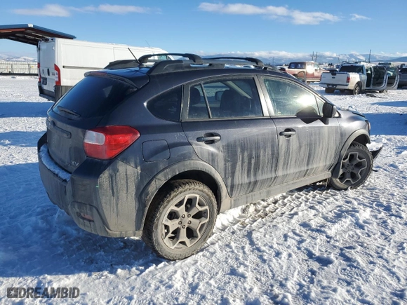 2013 Subaru XV Crosstrek Premium with VIN JF2GPACC6D1808750, listed as a Copart auction lot 87842485 with 220,640 mi miles and Salvage Title. Bid and sale history available at carsss.com. Image 3.