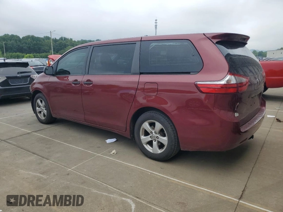 2015 Toyota Sienna L with VIN 5TDZK3DC5FS634370, listed as a Copart auction lot 63488005 with 115,815 mi miles and Salvage title. Bid and sale history available at DreamBid. Image 2.