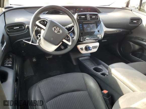 2017 Toyota Prius Two with VIN JTDKBRFU8H3567035, listed as a Copart auction lot 86498194 with 66,994 mi miles and Salvage Title. Bid and sale history available at DreamBid. Image 8.