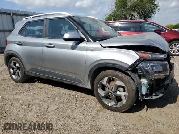 2023 Hyundai Venue SEL с VIN KMHRC8A39PU250048, выставлен на аукционе Copart как лот 53233675 с пробегом 24 537 миль миль и Списание • Salvage title. История ставок и продаж доступна на DreamBid. Изображение 4.