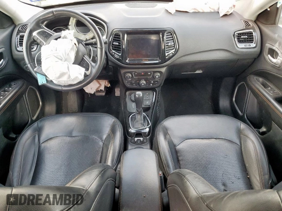 2018 Jeep Compass Limited with VIN 3C4NJDCB9JT206736, listed as a Copart auction lot 59838055 with 124,992 mi miles and Salvage title. Bid and sale history available at DreamBid. Image 8.