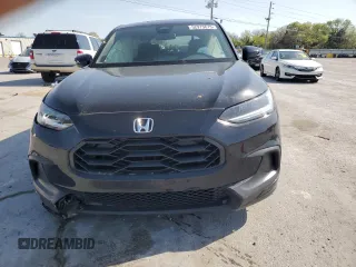 2024 Honda HR-V Sport with VIN 3CZRZ1H57RM729801, listed as a Copart auction lot 52975675 with 12,661 mi miles and Salvage Title. Bid and sale history available at carsss.com. Image 5.
