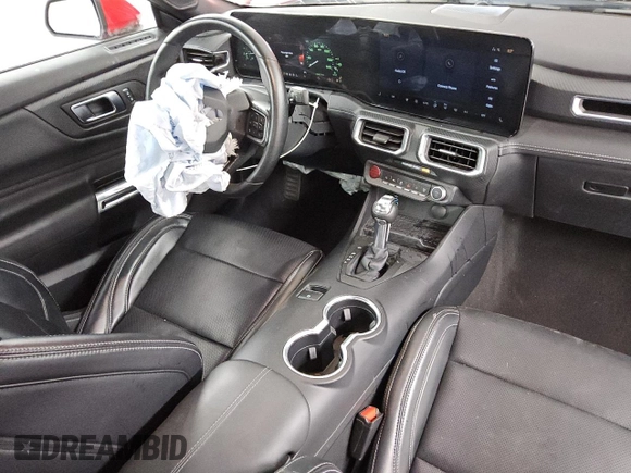 2024 Ford Mustang EcoBoost с VIN 1FA6P8TH9R5120729, выставлен на аукционе Copart как лот 60975075 с пробегом 24 427 миль миль и Списание • Salvage title. История ставок и продаж доступна на DreamBid. Изображение 8.
