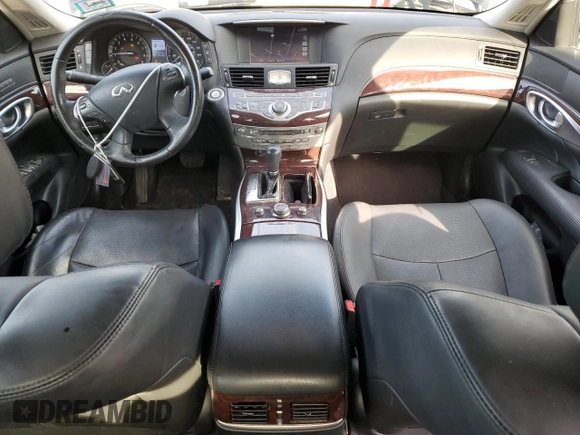2017 Infiniti Q70 3.7 z VIN JN1BY1PR8HM210607, wystawiony jako Copart lot #44102225 z przebiegiem 112 415 mil mil oraz Szkoda całkowita • Salvage title. Historia ofert i sprzedaży dostępna na DreamBid. Obrazek 8.