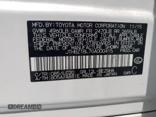 2016 Lexus GS 350 with VIN JTHBZ1BL7GA000415, listed as a Copart auction lot 51543524 with 53,690 mi miles and Salvage Title. Bid and sale history available at carsss.com. Image 14.