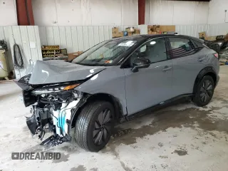 2024 Nissan ARIYA Platinum+ with VIN JN1DF0CD4RM740934, listed as a Copart auction lot 57384945 with 3,141 mi miles and Salvage title. Bid and sale history available at DreamBid. Image 1.
