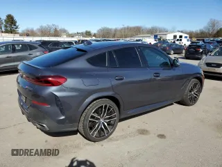 2020 BMW X6 M50i with VIN 5UXCY8C08L9C75486, listed as a Copart auction lot 42780354 with 66,661 mi miles. Bid and sale history available at carsss.com. Image 3.