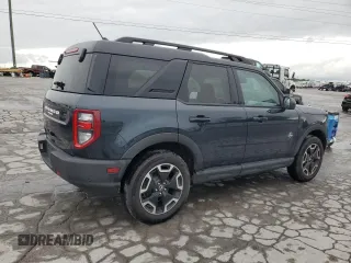 2023 Ford Bronco Sport Outer Banks z VIN 3FMCR9C6XPRD86181, wystawiony jako Copart lot #53264485 z przebiegiem 22 464 mil mil oraz Szkoda całkowita • Salvage title. Historia ofert i sprzedaży dostępna na DreamBid. Obrazek 3.