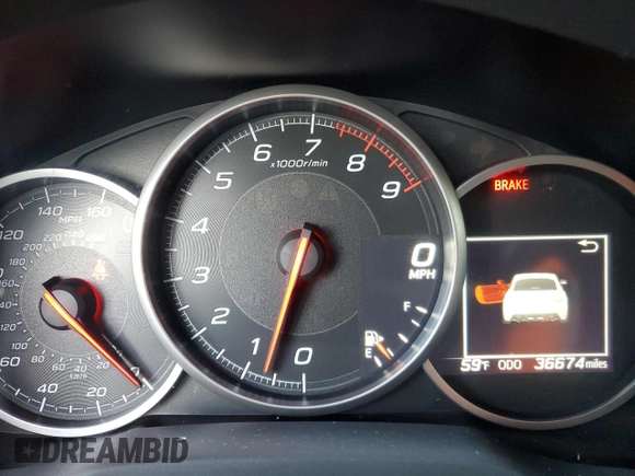 2018 Subaru BRZ Limited with VIN JF1ZCAC16J9601327, listed as a Copart auction lot 81229214 with 36,674 mi miles and Salvage title. Bid and sale history available at DreamBid. Image 9.