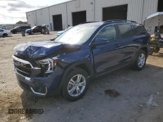 2022 GMC Terrain SLE with VIN 3GKALTEVXNL285189, listed as a Copart auction lot 54359335 with 55,682 mi miles and Non repairable. Bid and sale history available at DreamBid. Image 1.