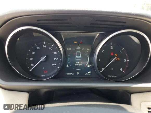 2016 Land Rover Range Rover Sport HSE with VIN SALWR2KF4GA632719, listed as a Copart auction lot 58937925 with 122,427 mi miles and Clean title. Bid and sale history available at DreamBid. Image 9.