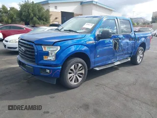 2017 Ford F-150 XL with VIN 1FTEW1EP0HKE52305, listed as a IAAI auction lot 41909730 with 107,277 mi miles. Bid and sale history available at carsss.com. Image 19.