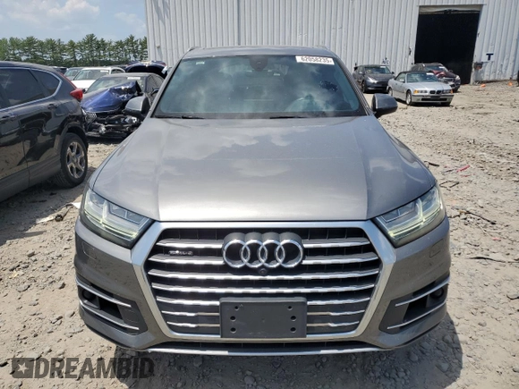 2017 Audi Q7 Prestige with VIN WA1VAAF75HD016562, listed as a Copart auction lot 62058235 with 63,419 mi miles and Salvage title. Bid and sale history available at DreamBid. Image 5.