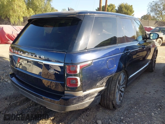 2020 Land Rover Range Rover P525 HSE with VIN SALGS2SE3LA572037, listed as a IAAI auction lot 41722629 with 35,710 mi miles and . Bid and sale history available at DreamBid. Image 4.