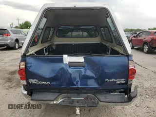2005 Toyota Tacoma PreRunner with VIN 5TENX62N95Z048570, listed as a Copart auction lot 57967545 with 262,676 mi miles and Salvage title. Bid and sale history available at DreamBid. Image 6.