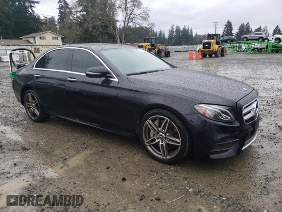 2020 Mercedes-Benz E-Class E 350 with VIN W1KZF8EB8LA825741, listed as a Copart auction lot 46626105 with 57,298 mi miles and Salvage Title. Bid and sale history available at carsss.com. Image 4.