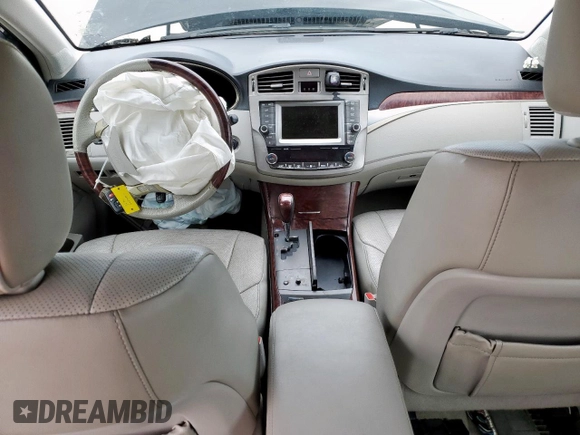 2012 Toyota Avalon with VIN 4T1BK3DB0CU466682, listed as a Copart auction lot 47593285 with Not Provided miles and Salvage Title. Bid and sale history available at DreamBid. Image 8.