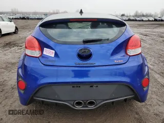 2013 Hyundai Veloster Turbo z VIN KMHTC6AEXDU134283, wystawiony jako Copart lot #39048284 z przebiegiem 97 988 mil mil oraz Szkoda całkowita • Salvage title. Historia ofert i sprzedaży dostępna na DreamBid. Obrazek 6.