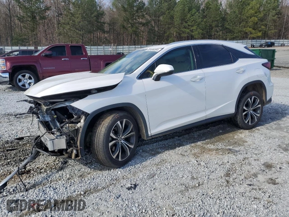 2020 Lexus RX with VIN 2T2HZMAAXLC154244, listed as a Copart auction lot 85499304 with 120,491 mi miles and Salvage Title. Bid and sale history available at carsss.com. Image 1.