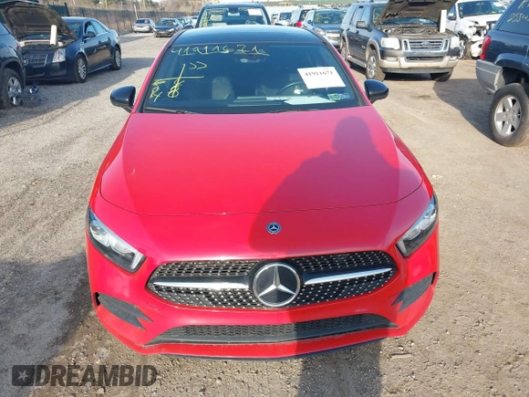 2019 Mercedes-Benz A 220 with VIN WDD3G4FB3KW025439, listed as a IAAI auction lot 41911671 with 59,187 mi miles and . Bid and sale history available at DreamBid. Image 12.