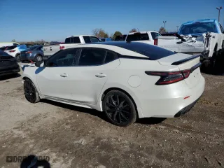 2023 Nissan Maxima SR with VIN 1N4AA6EV1PC503057, listed as a Copart auction lot 78854644 with 10,445 mi miles and Salvage Title. Bid and sale history available at carsss.com. Image 2.