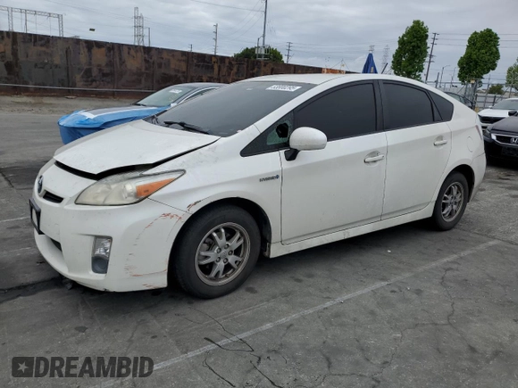 2010 Toyota Prius II with VIN JTDKN3DU4A0123892, listed as a Copart auction lot 53800295 with 115,295 mi miles and Salvage Title. Bid and sale history available at DreamBid. Image 1.