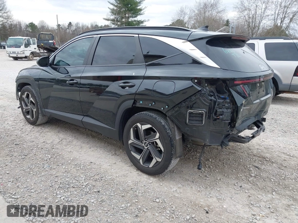 2023 Hyundai Tucson SEL with VIN 5NMJF3AE8PH213335, listed as a IAAI auction lot 41749856 with 32,796 mi miles and . Bid and sale history available at carsss.com. Image 3.