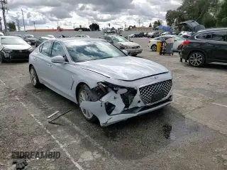 2020 Genesis G70 2.0T with VIN KMTG64LA7LU056492, listed as a Copart auction lot 46338413 with 24,645 mi miles and . Bid and sale history available at DreamBid. Image 11.