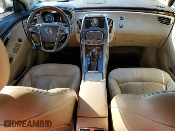 2012 Buick LaCrosse Premium 2 with VIN 1G4GG5E3XCF217529, listed as a Copart auction lot 79520674 with 118,448 mi miles and Clean title. Bid and sale history available at DreamBid. Image 8.