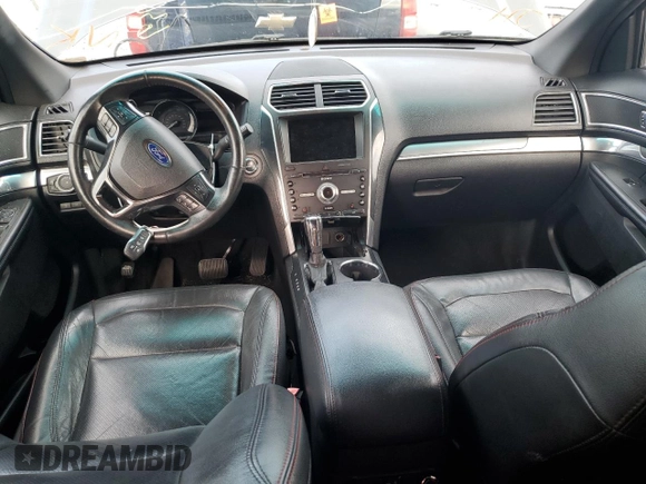 2017 Ford Explorer Sport with VIN 1FM5K8GT2HGB72298, listed as a Copart auction lot 63648375 with 162,178 mi miles and Salvage title. Bid and sale history available at DreamBid. Image 8.