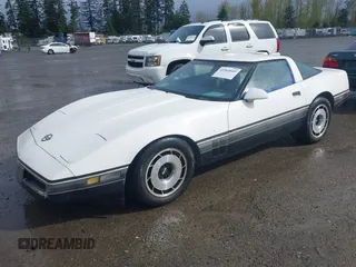 1986 Chevrolet Corvette with VIN 1G1YY0782G5113154, listed as a IAAI auction lot 41965669 with 135,223 mi miles. Bid and sale history available at carsss.com. Image 2.