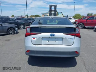 2019 Toyota Prius L Eco with VIN JTDKARFU0K3097075, listed as a IAAI auction lot 41751482 with 16,558 mi miles. Bid and sale history available at carsss.com. Image 17.