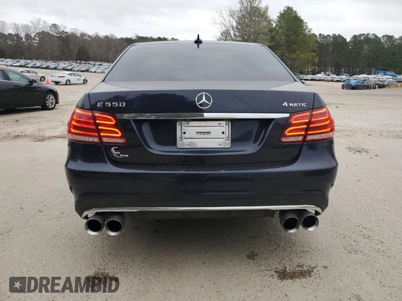2014 Mercedes-Benz E 550 Sport with VIN WDDHF9BB2EA941669, listed as a Copart auction lot 43350365 with 131,978 mi miles and Salvage Title. Bid and sale history available at DreamBid. Image 6.
