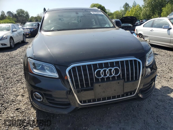 2015 Audi Q5 Premium Plus with VIN WA1LFAFP5FA136367, listed as a Copart auction lot 55158815 with 76,426 mi miles and Salvage title. Bid and sale history available at DreamBid. Image 5.