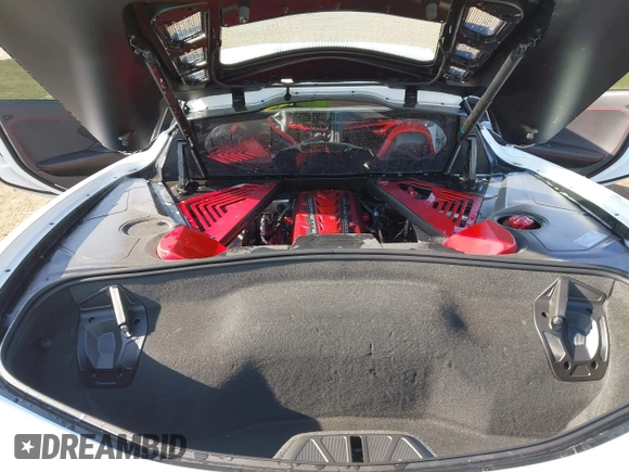 2023 Chevrolet Corvette 1LT z VIN 1G1YA2D48P5130350, wystawiony jako IAAI lot #41679244 z przebiegiem 7 927 mil mil oraz . Historia ofert i sprzedaży dostępna na DreamBid. Obrazek 10.