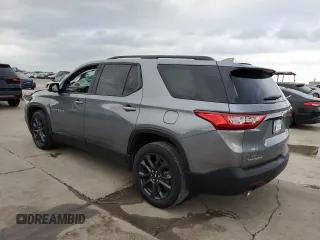 2021 Chevrolet Traverse RS with VIN 1GNERJKW1MJ143226, listed as a Copart auction lot 80538144 with 0 mi miles and Salvage Title. Bid and sale history available at carsss.com. Image 2.